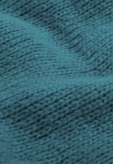 Alpaka sweter Aurora - morski