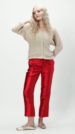 Alpaka sweter Liliana - beżowy