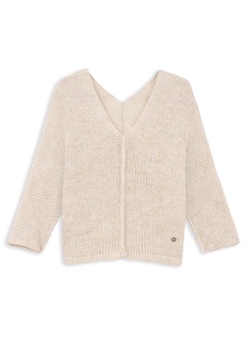 Alpaka sweter Liliana - beżowy