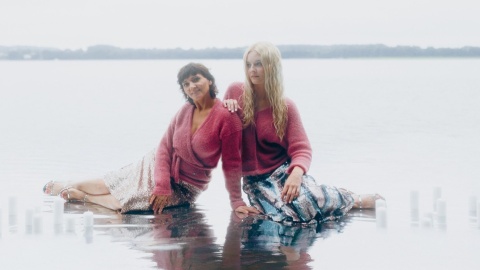 Alpaka sweter Liliana - brudny róż