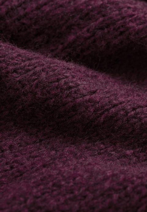 Alpaka sweter Liliana - wino