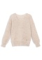 Alpaka sweter Mia - beżowy