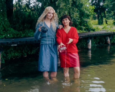 Alpaka sweter Mia - chaber