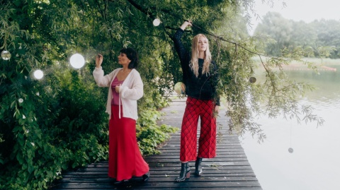 Alpaka sweter Mirabella - beżowy