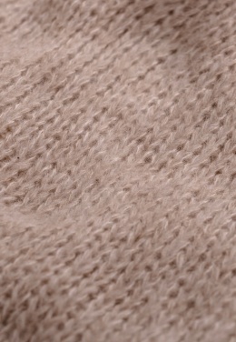 Alpaka sweter Mirabella - beżowy