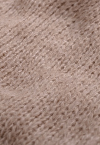 Alpaka sweter Mirabella - beżowy