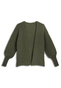 Alpaka sweter Mirabella - khaki
