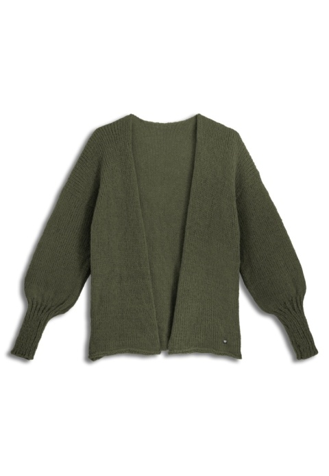 Alpaka sweter Mirabella - khaki