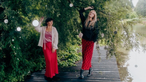 Alpaka sweter Natalia - czerwony