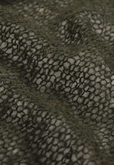 Alpaka sweter Reneta - khaki