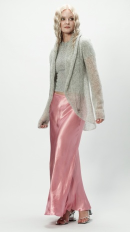 Alpaka sweter Reneta - szary