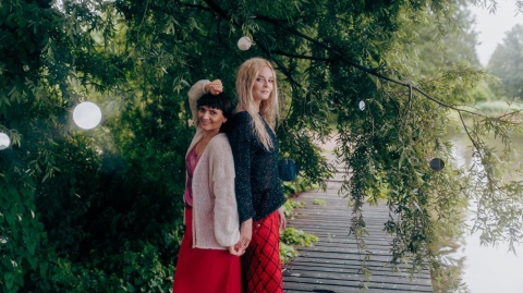 Alpaka sweter Rosalia - czarny