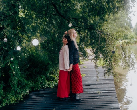 Alpaka sweter Rosalia - czarny