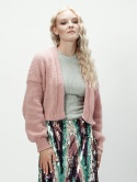 Alpaka sweter Rosalia - jasny róż