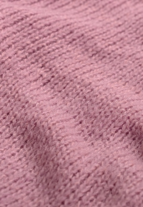 Alpaka sweter Rosalia - jasny róż