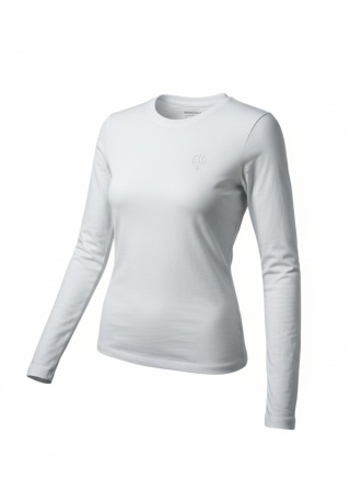 Longsleeve Z Piktogramem Biały