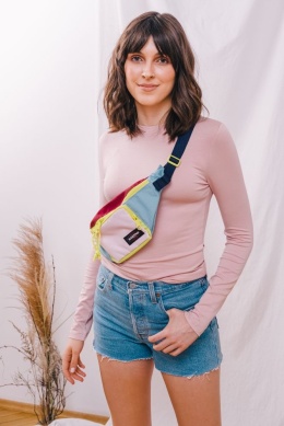 Longsleeve Z Piktogramem Jasny Różowy