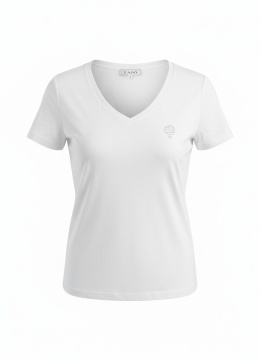 T-shirt Z Piktogramem Biały