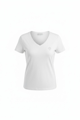 T-shirt Z Piktogramem Biały