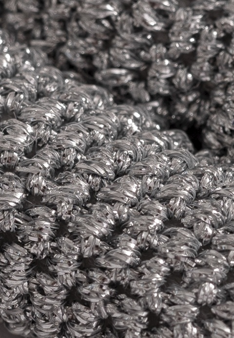 Zalotne Usta Broszka - srebrna